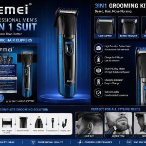 Kemei Professional 3-in-1